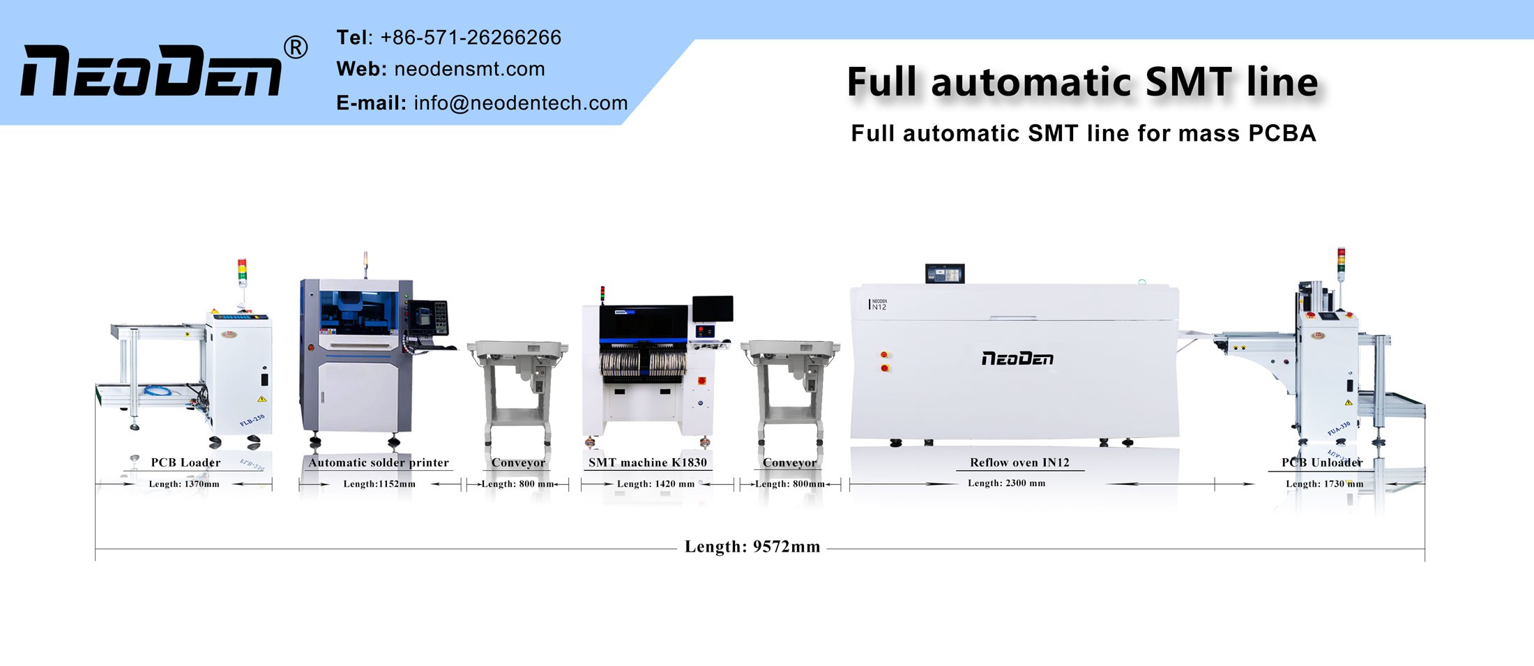 machine pick and place SMT production line
