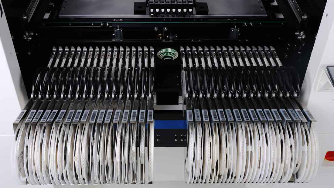 SMD automatic pick and place machine